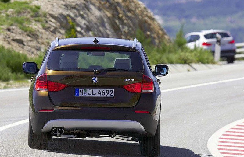 Pre-Cut Window Tint Kit For BMW X1 (E84) 2009-2015 - 5% Limo Black (Rear)