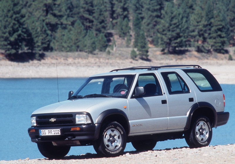 Chevrolet Blazer 1995 1997 reviews, technical data, prices