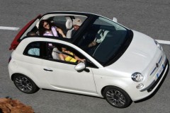Fiat 500 2010 kabrioleta foto attēls 6