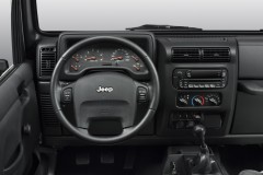 Jeep Wrangler 1996 TJ Interior - panel de instrumentos, asiento del conductor