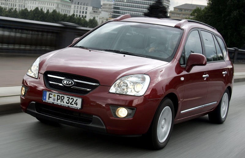 Kia Carens Minivan / MPV 2006 2011 reviews, technical