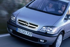 Opel Zafira minivena foto attēls 1