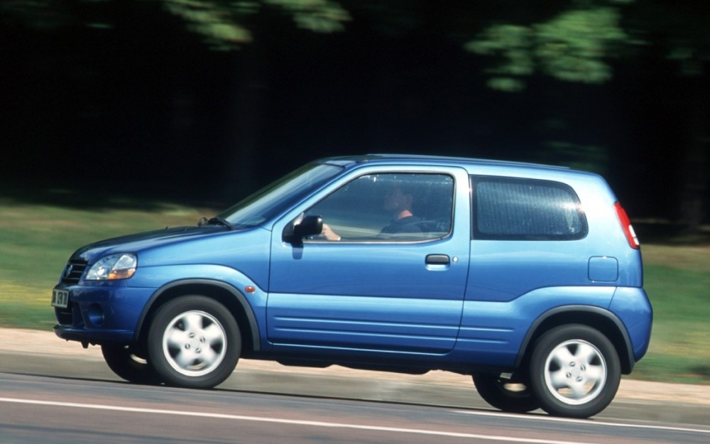 Suzuki Ignis 3 durvis Hečbeks 2001 2006 tehniskie dati
