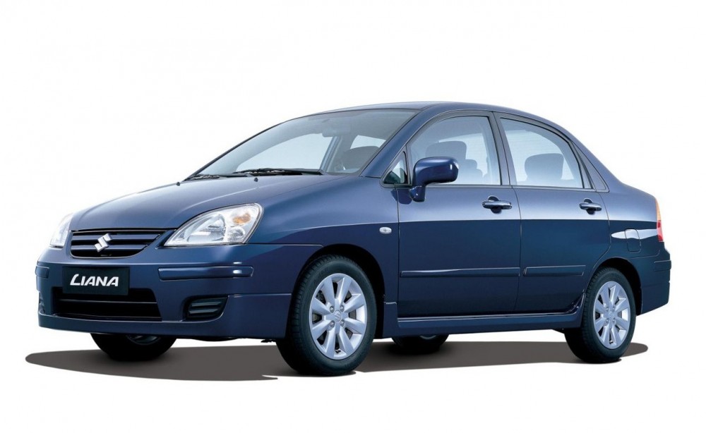 Suzuki Liana Sedan 2002 2004 reviews, technical data, prices