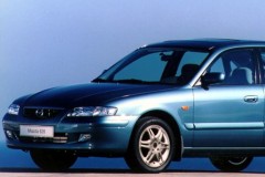 Mazda 626 1997 hečbeka foto attēls 6