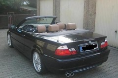 BMW 3 sērijas E46 kabrioleta foto attēls 10