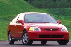 Honda Civic 1996 kupejas foto attēls 2