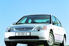 Honda Civic 2001 sedana foto attēls 7