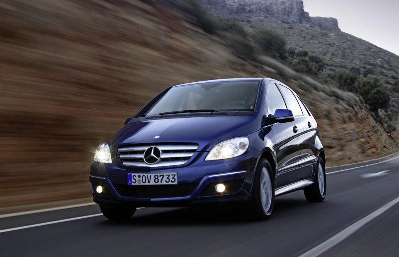 Mercedes-Benz B-klasse (W245) technical specifications and fuel