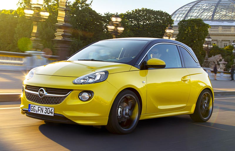 Specs for all Opel Adam versions