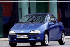 Opel Tigra 1995 kupejas foto attēls 1