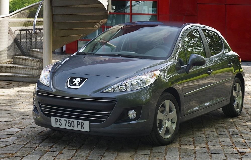 2009 Peugeot 207 CC (facelift 2009) 1.6 VTi (120 Hp)  Technical specs,  data, fuel consumption, Dimensions