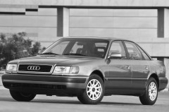 Audi 100 1990 sedana foto attēls 4