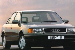 Audi 100 1990 sedana foto attēls 3