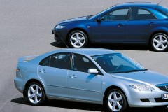Mazda 6 2002 sedana foto attēls 4