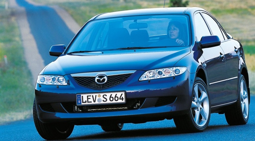 Initiativ skuffe lån Mazda 6 2002 Sedan (2002 - 2005) reviews, technical data, prices
