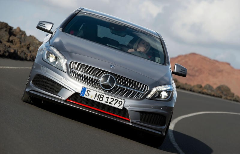 2012 Mercedes-Benz A-class (W176) A 180 (122 Hp)  Technical specs, data,  fuel consumption, Dimensions