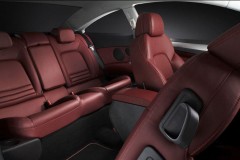 Peugeot 407 2008 coupe Interior - asiento trasero, tapicería de cuero