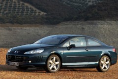 Peugeot 407 2008 coupe front, side
