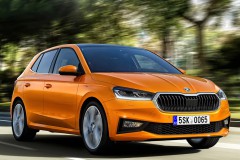 Skoda Fabia 2021 hečbeka foto attēls 2