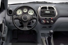 Toyota RAV4 2 panel de instrumentos, asiento del conductor