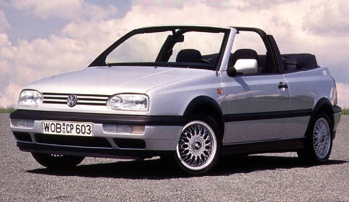 ritmo Montañas climáticas carrera Volkswagen Golf 3 Cabrio 1993 - 1998 opiniones, especificaciones técnicos,  precios